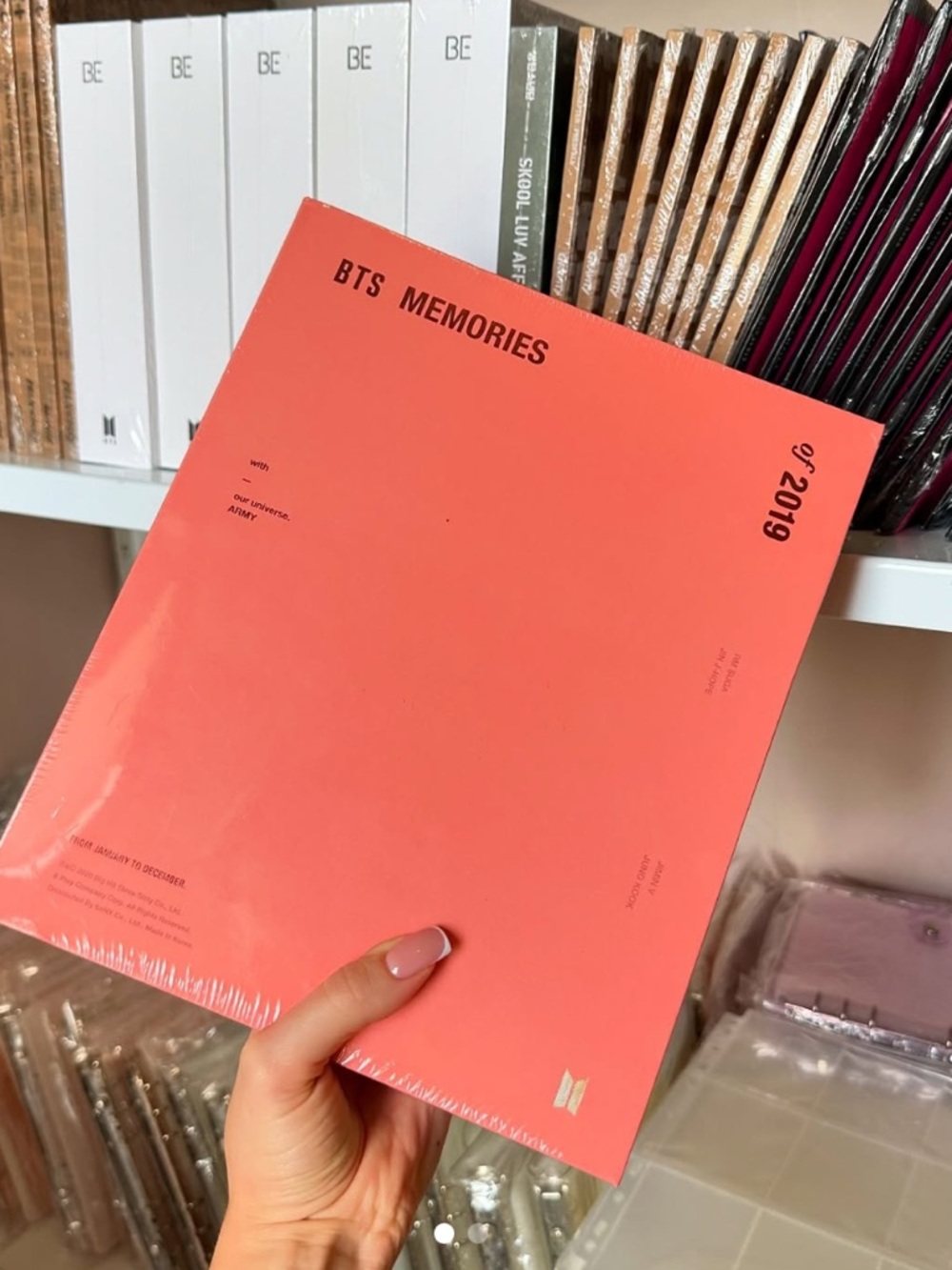 BTS Memories 2019 DVD full package